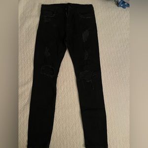 Zara black skinny jeans